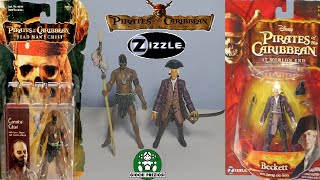 Zizzle Lord Cutler Beckett with sword and pistol amp Cannibal ChiefPirates of the Caribbean Review [upl. by Lindly]