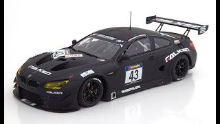 Modelissimo Minichamps BMW M6 GT3 DMV 250 Meilen Nürburgring VLN 2016 118 [upl. by Ahsinahs]