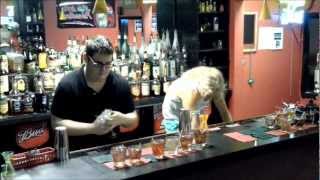 Bartending Schools ORLANDO BARTENDING ACADEMY PRACTICE SPEED TEST [upl. by Shamus64]