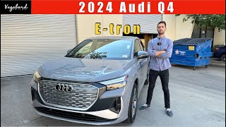 Improved 2024 Audi Q4 Sportback etron Quattro Sline [upl. by Eltrym14]