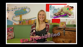 Hallo Freund Ein Freundelied von Uwe Reetz I Kita itz I Kinderlieder I Mitachlieder für Kinder [upl. by Annaliese]