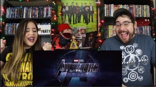 Avengers ENDGAME  Official Trailer Reaction  Review [upl. by Rachele]