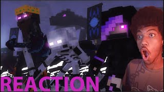 quotEnder Wishquot  A Minecraft Original Music Video  Reaction [upl. by Airotal]