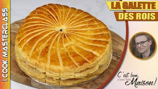 ✅ LA VÉRITABLE GALETTE DES ROIS FRANGIPANE  La meilleure recette avec pâte feuilletée maison [upl. by Nerin]