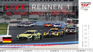 LIVE I Rennen 1 I Hockenheim I Fanatec GT Europe 2024 Deutsche [upl. by Buskirk]