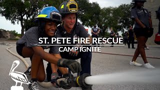 St Pete Fire Rescue  Camp Ignite  St Pete FL [upl. by Hulburt]