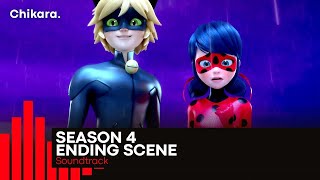 MIRACULOUS  SOUNDTRACK Cat Noir supports Ladybug — Strike Back Ending Final Scene Season 4 [upl. by Iphlgenia]