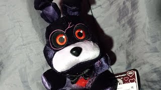 Funko FNAF Blackheart Bonnie Plush Review fivenightsatfreddys fnaf fnafplush fnafar funko [upl. by Lorrie]