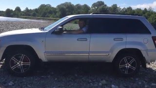 Гранд Чероки HEMI 57 Jeep Grand Cherokee в Абхазии [upl. by Ecidna584]