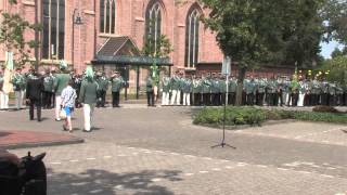 Schützenfest Holdorf 2015  Aufmarsch der Kompanien [upl. by Harv]