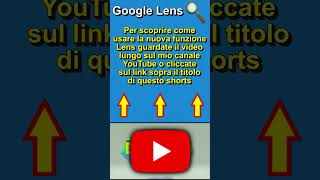 Lens di Google ora anche sul browser Chrome🔍🆕✨shorts google lens googlelens novità chrome new [upl. by Ppik]