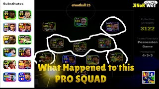 What Happened to this PRO SQUAD eFootball25 🔥  eFootball24  PES24  JiNoRWoT [upl. by Ermey35]