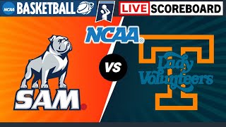 Samford Bulldogs vs Tennessee Lady Volunteers  NCAA Womens Basketball Live Score [upl. by Kiona]