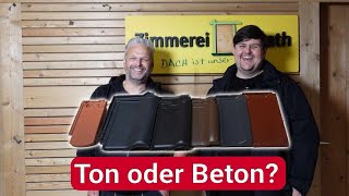 Interview Ton oder Beton welche Unterschiede gibt’s [upl. by Nofpets]