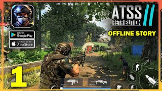 ATSS 2 Offline Shooting Game Gameplay Android iOS  Part 1 [upl. by Nollid]