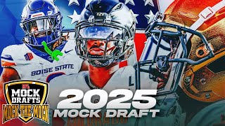 Kyle Crabbs 2025 NFL Mock Draft  Mock The Mock [upl. by Yecal453]