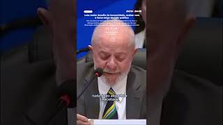 REFERÊNCIA MUNDIAL NO COMBATE À FOME LULA FAZ CRÍTICA AO NEOLIBERALISMO em reunião da AGCFP G20 [upl. by Jany]