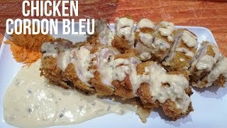 Chicken Cordon Bleu with sauce I Pinoy Style [upl. by Luebke]