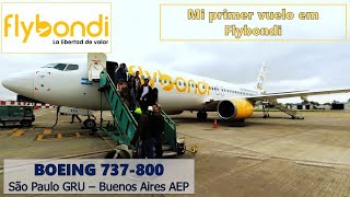 Mi primer vuelo con Flybondi  São Paulo GRU  Buenos Aires AEP [upl. by Grete]