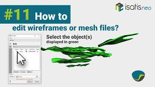 Isatisneo How to11 edit wireframes or mesh files [upl. by Barclay]