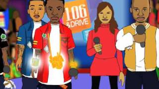 Soulja Boy Tell Em on 106 amp Drive Cartoon Parody  BYOB ENT [upl. by Trace]