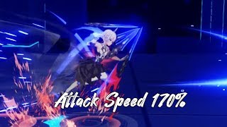 Honkai Impact 3  Twilight Paladin Attack Speed 170 [upl. by Matt]