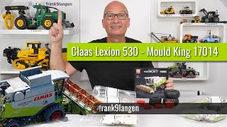 Mould King 17014  Claas Lexion 530  mit Video vom Original [upl. by Grover351]