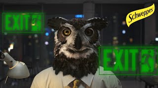 SCHWEPPES Mint Mojito Owls TVC [upl. by Assiluj4]