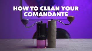 Stepbystep guide to cleaning your Comandante Grinder [upl. by Sada]