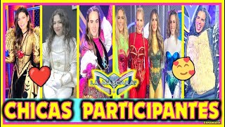 QUIEN ES LA MASCARA MX – TODAS LAS CHICAS PARTICIPANTES  TODAS LAS TEMPORADAS [upl. by Cott]