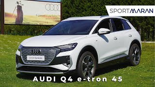 AUDI Q4 ETRON 45 PREMIUM ANÁLISE  SPORTMARAN [upl. by Stepha]