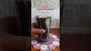 Viral Chocolate crackle iced coffeechefhafsaaofficalcoffeeicedcoffeeviralvideoshortstrending [upl. by Aerdnak]