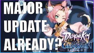 11 Major Update Details New Characters Genshin Impact [upl. by Eerol996]