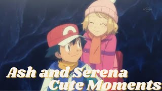 Ash and Serena Cute Moments [upl. by Salba]