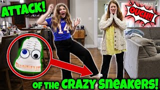 Carlie Is Being Controlled By Evil Shoes Crazy Sneakers skit [upl. by Gunilla609]