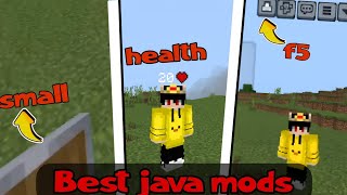 5 AMAZING MODS That Convert MCPE TO JAVA EDITION [upl. by Kisung74]