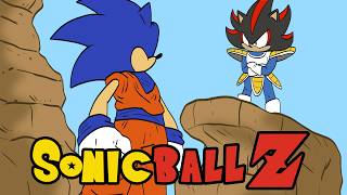 SONIC is GOKU in DRAGON BALL Z 🔵🐉 Episode 1 [upl. by Ahsoet]