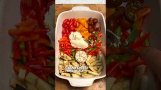 Creamy Baked Veggie Pasta Recipe  Easy Delicious amp Vegan Shorts [upl. by Bjorn]