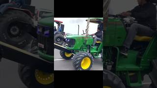 Nishu deshwal Swaraj and 2 John deer tractor drag race ki video youtubeshorts nishudeswal [upl. by Esirahs]