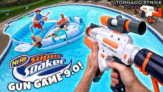 NERF GUN GAME  SUPER SOAKER 90 Nerf First Person Shooter [upl. by Vola]