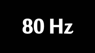 80 Hz Test Tone 10 Hours [upl. by Jacy]