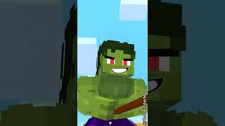 Herobrines Hulk Tug of War Challenge for Enderman Baby minecraft minecraftshorts shorts [upl. by Adnal184]