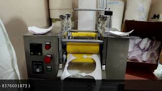 Automatic sanitary pad making machine [upl. by Eltsyrhc]