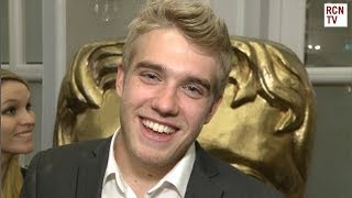 Wolfblood Bobby Lockwood Interview  Rhydian wins BAFTA [upl. by Htebilil]