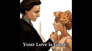 Thomas x Edith Fanart Lyrics Edit 🖤💖 crimsonpeak short [upl. by Retsof548]