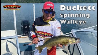 Duckett Spinning Rod Walleye [upl. by Jon]