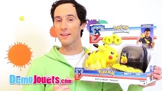 Test Pokemon Pikachu Prêt à lattaque de Tomy  Démo Jouets [upl. by Geehan]