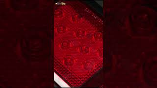 Partsam New LED Triple Tail Lights For Trailers Trucks Campers RVs ledlights [upl. by Derej]