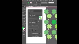 How to make pattern in adobe illustrator adobeillustrators illustratortutorial pattern shorts [upl. by Mmada]