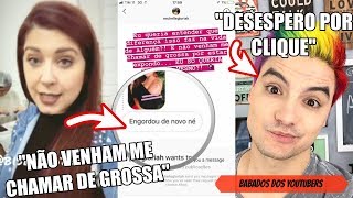 quotENGORDOUquot ANDRESSA GANACIN se IRRITA com COMENTÁRIO SEM NOÇÃO Felipe Neto rebate CANAL DO BICUDO [upl. by Kylie]